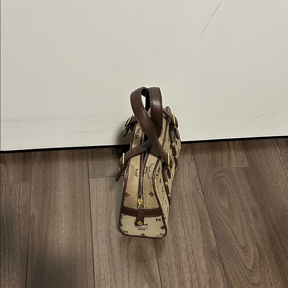 Brown and Tan Designer Women's Bag